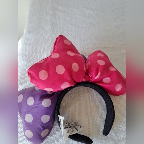 Rare Purple and Pink Disney Bow headband - Picture 3 of 3